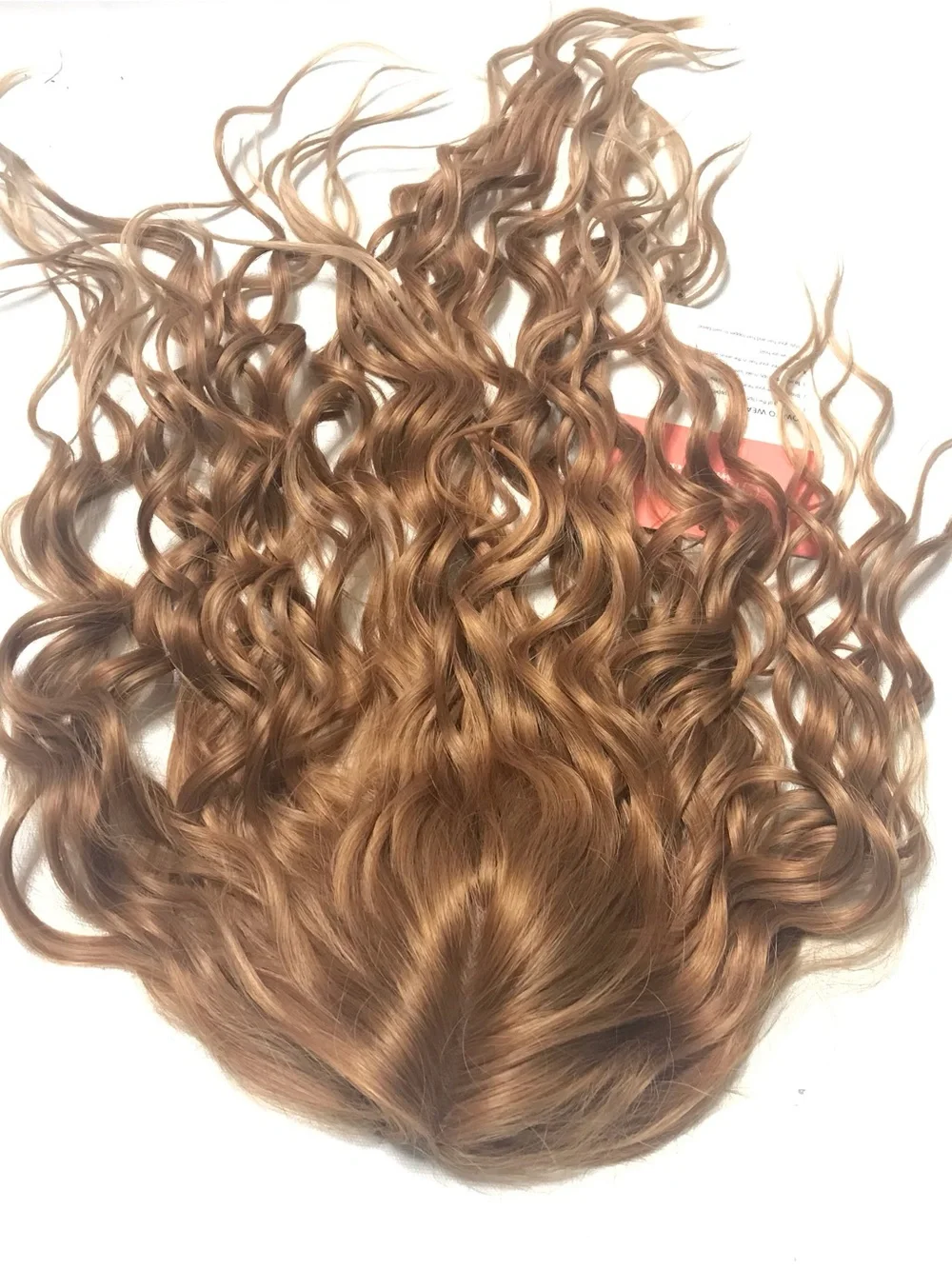 New Curly Hair Topper 26inch Natural Curly Hair Toppers Women Thinning Hair Wavy